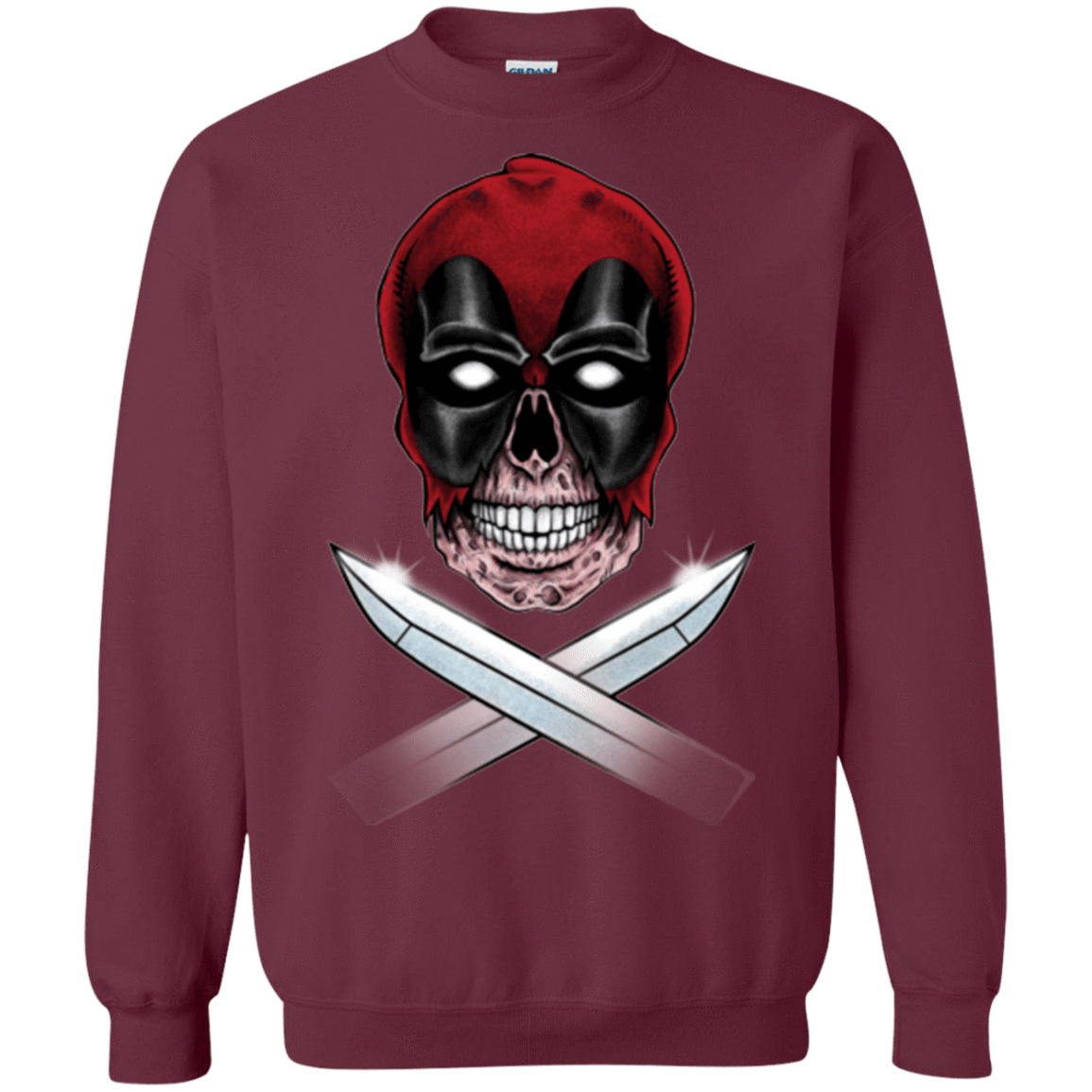 Sweatshirts Maroon / Small Merc Pirate Crewneck Sweatshirt