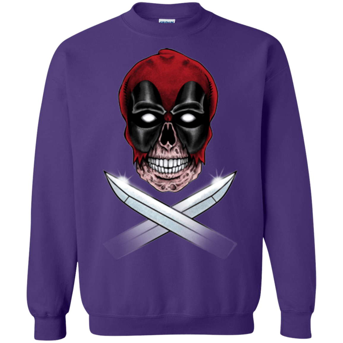 Sweatshirts Purple / Small Merc Pirate Crewneck Sweatshirt