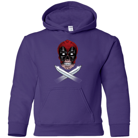 Sweatshirts Purple / YS Merc Pirate Youth Hoodie