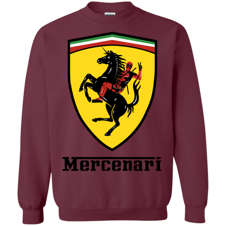 Sweatshirts Maroon / S Mercenari Crewneck Sweatshirt
