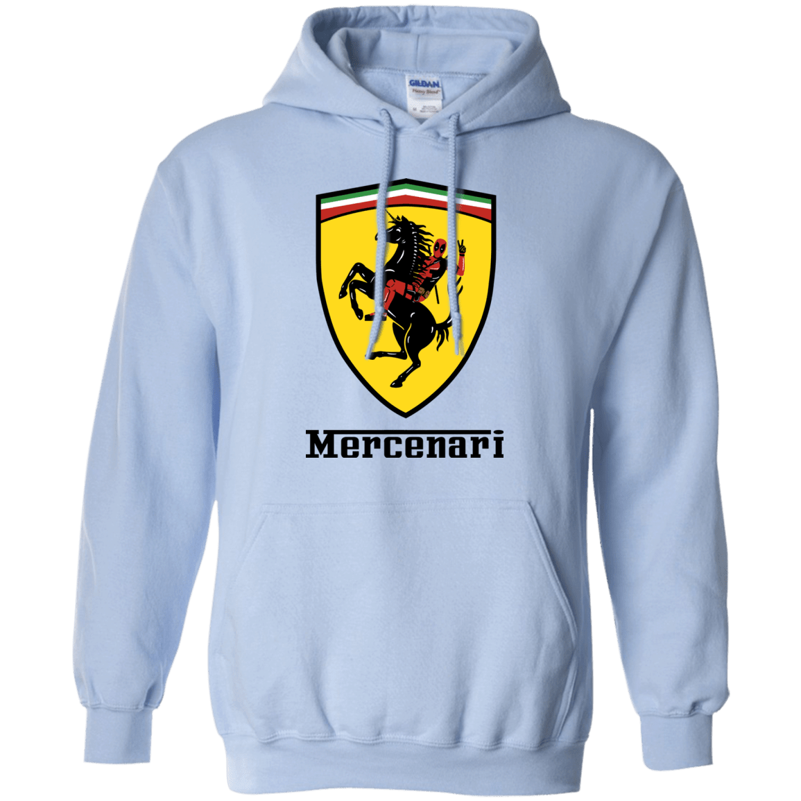 Sweatshirts Light Blue / S Mercenari Pullover Hoodie