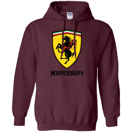 Sweatshirts Maroon / S Mercenari Pullover Hoodie