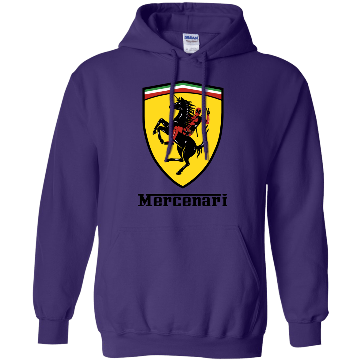 Sweatshirts Purple / S Mercenari Pullover Hoodie