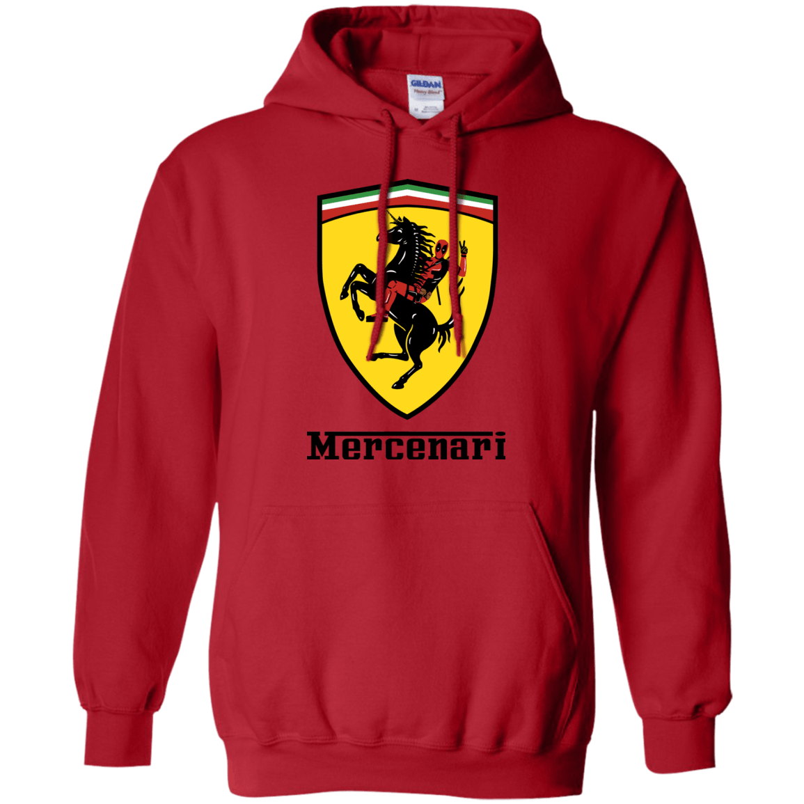 Sweatshirts Red / S Mercenari Pullover Hoodie