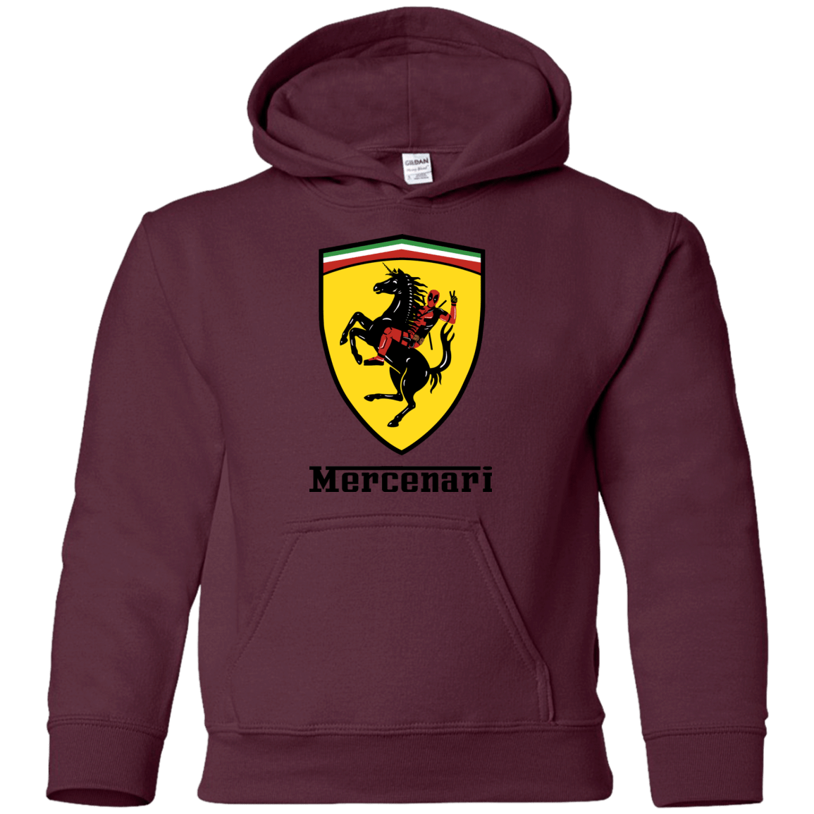 Sweatshirts Maroon / YS Mercenari Youth Hoodie