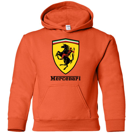 Sweatshirts Orange / YS Mercenari Youth Hoodie
