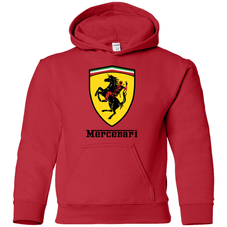 Sweatshirts Red / YS Mercenari Youth Hoodie