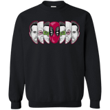 Sweatshirts Black / S Mercenary Faces Crewneck Sweatshirt
