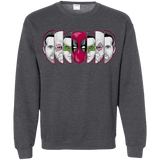 Sweatshirts Dark Heather / S Mercenary Faces Crewneck Sweatshirt