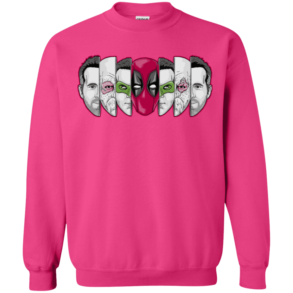 Sweatshirts Heliconia / S Mercenary Faces Crewneck Sweatshirt