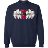 Sweatshirts Navy / S Mercenary Faces Crewneck Sweatshirt