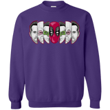 Sweatshirts Purple / S Mercenary Faces Crewneck Sweatshirt