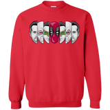Sweatshirts Red / S Mercenary Faces Crewneck Sweatshirt