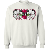Sweatshirts White / S Mercenary Faces Crewneck Sweatshirt