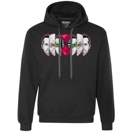 Sweatshirts Black / S Mercenary Faces Premium Fleece Hoodie