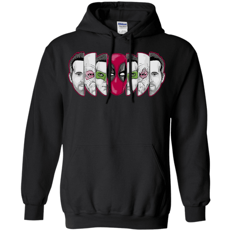 Sweatshirts Black / S Mercenary Faces Pullover Hoodie