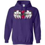 Sweatshirts Purple / S Mercenary Faces Pullover Hoodie