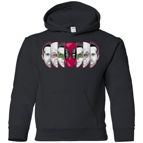 Sweatshirts Black / YS Mercenary Faces Youth Hoodie