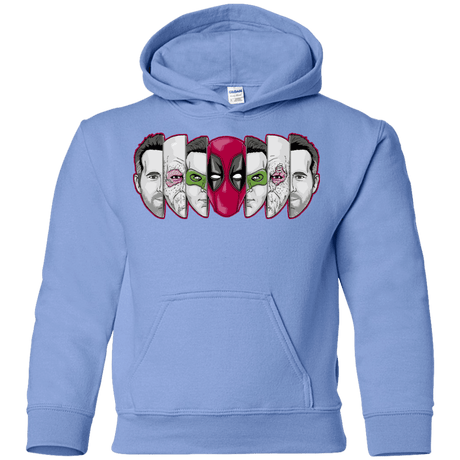 Sweatshirts Carolina Blue / YS Mercenary Faces Youth Hoodie