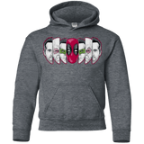 Sweatshirts Dark Heather / YS Mercenary Faces Youth Hoodie