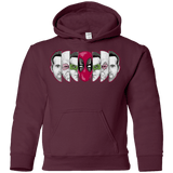 Sweatshirts Maroon / YS Mercenary Faces Youth Hoodie