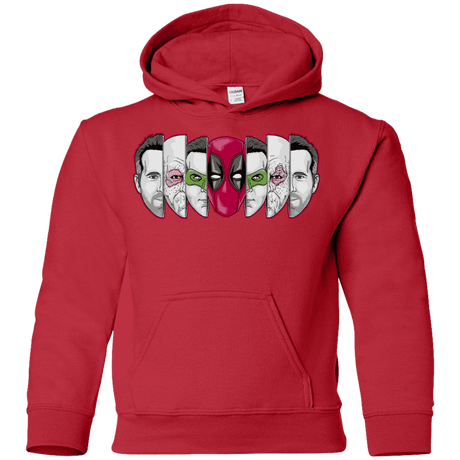 Sweatshirts Red / YS Mercenary Faces Youth Hoodie