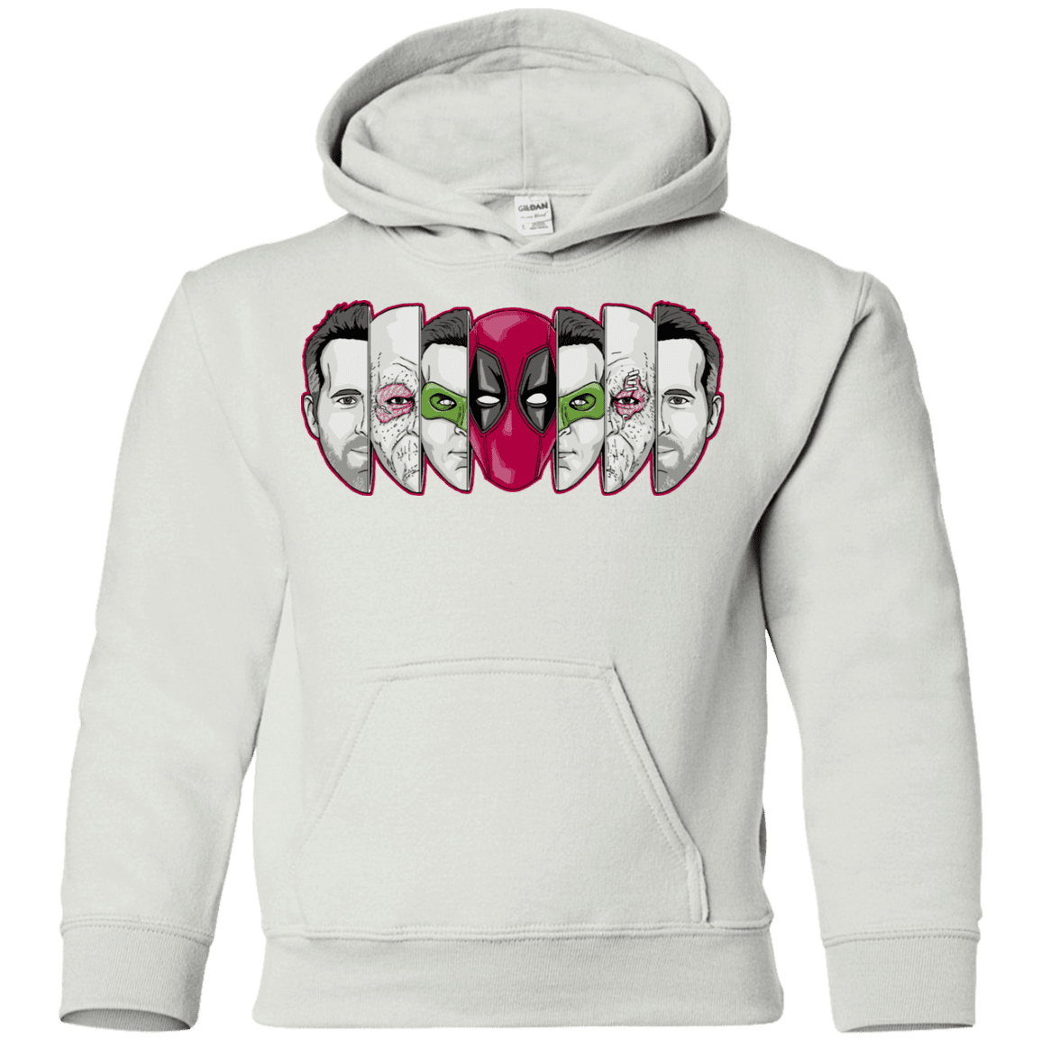 Sweatshirts White / YS Mercenary Faces Youth Hoodie