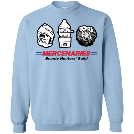 Sweatshirts Light Blue / Small Mercs 2 Crewneck Sweatshirt