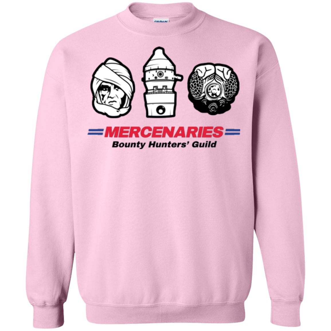 Sweatshirts Light Pink / Small Mercs 2 Crewneck Sweatshirt