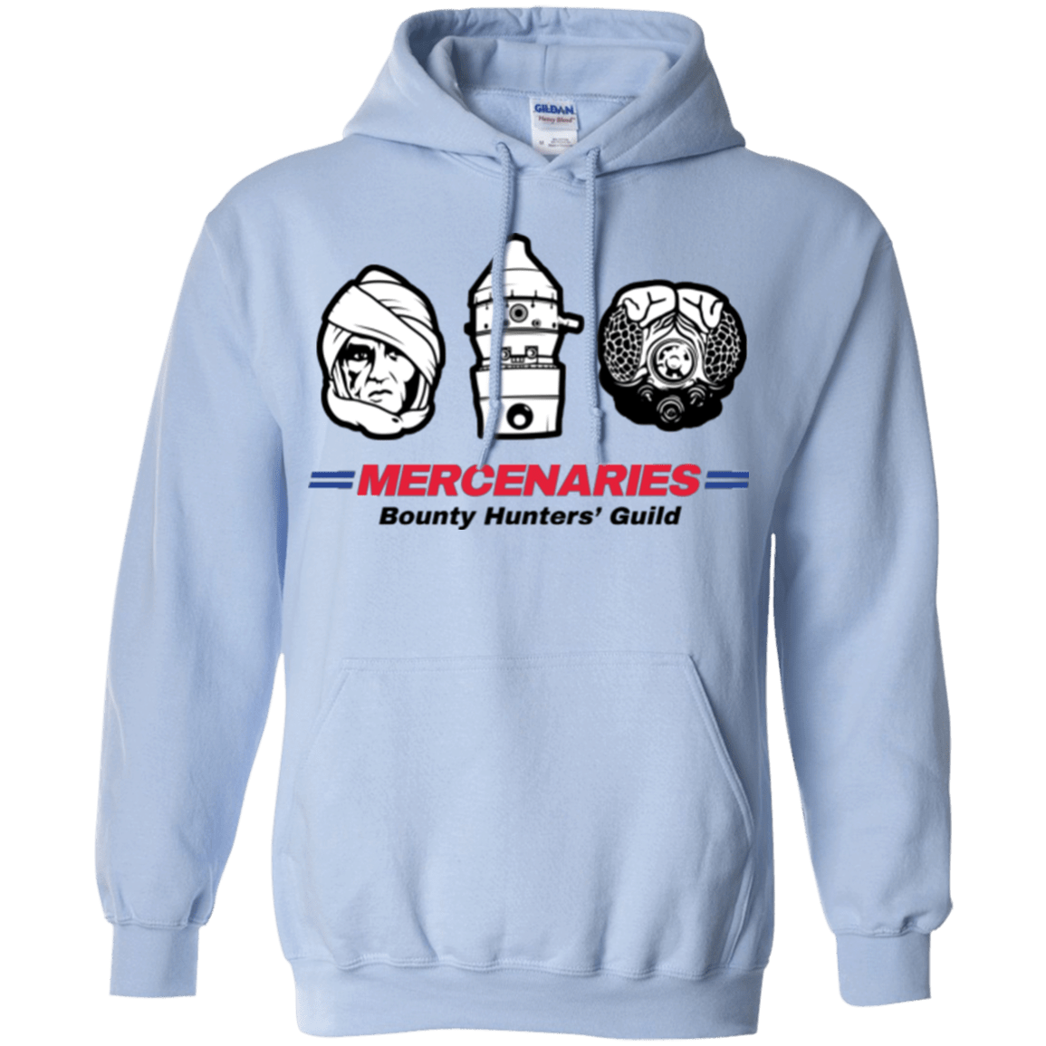 Sweatshirts Light Blue / Small Mercs 2 Pullover Hoodie