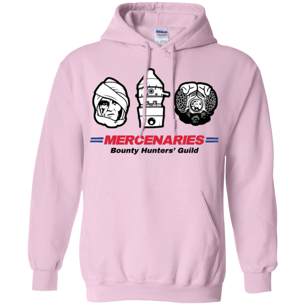 Sweatshirts Light Pink / Small Mercs 2 Pullover Hoodie