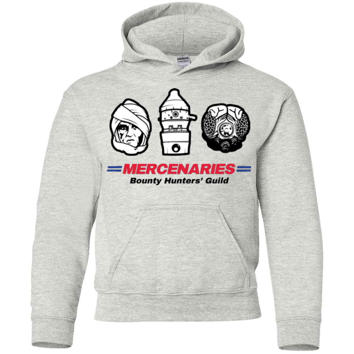 Sweatshirts Ash / YS Mercs 2 Youth Hoodie
