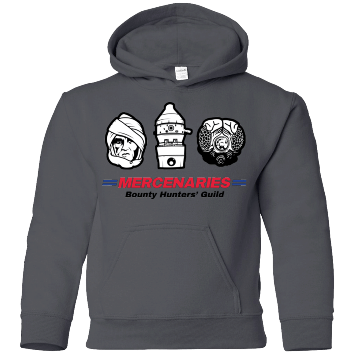 Sweatshirts Charcoal / YS Mercs 2 Youth Hoodie