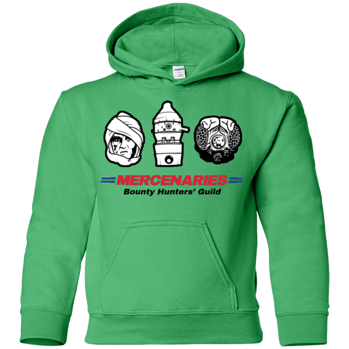 Sweatshirts Irish Green / YS Mercs 2 Youth Hoodie