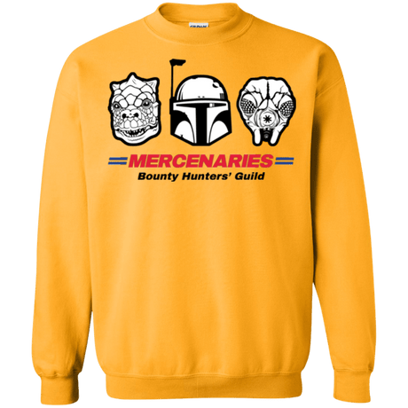 Sweatshirts Gold / Small Mercs Crewneck Sweatshirt