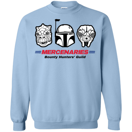 Sweatshirts Light Blue / Small Mercs Crewneck Sweatshirt