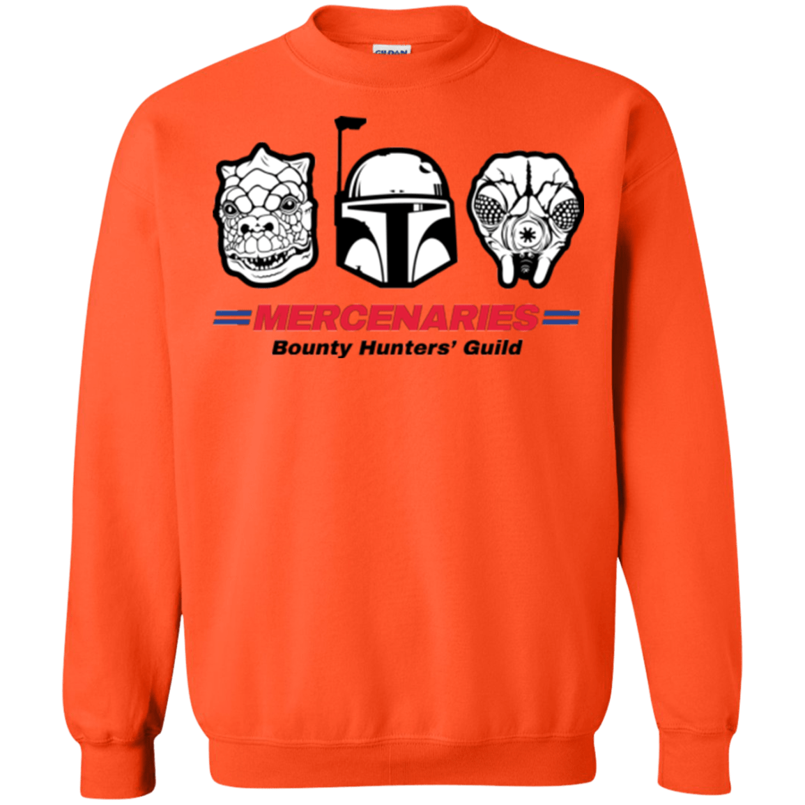 Sweatshirts Orange / Small Mercs Crewneck Sweatshirt