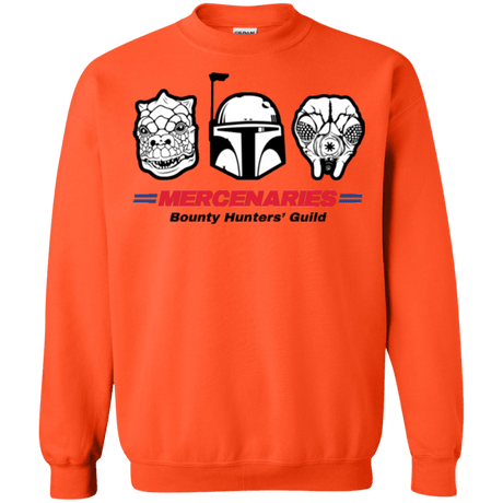 Sweatshirts Orange / Small Mercs Crewneck Sweatshirt