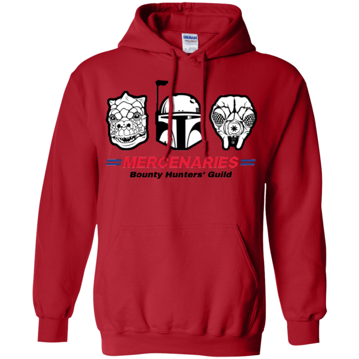 Sweatshirts Red / Small Mercs Pullover Hoodie