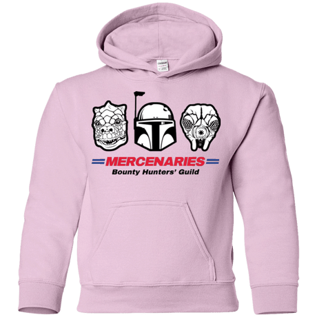 Sweatshirts Light Pink / YS Mercs Youth Hoodie