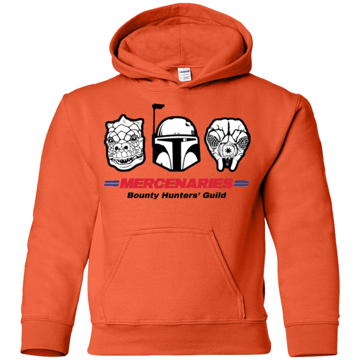 Sweatshirts Orange / YS Mercs Youth Hoodie