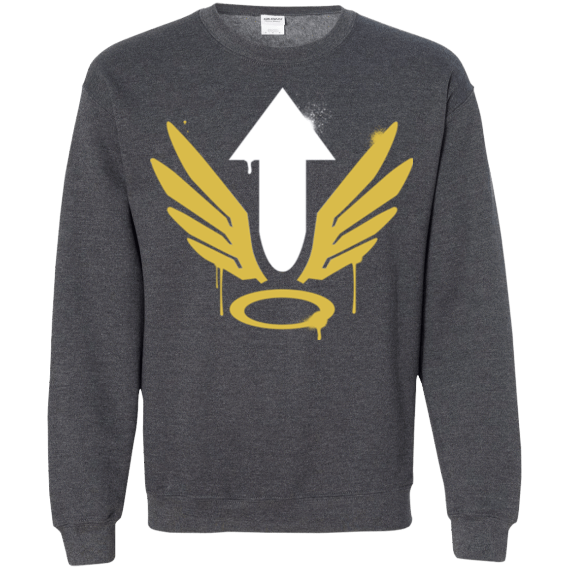 Sweatshirts Dark Heather / Small Mercy Arrow Crewneck Sweatshirt