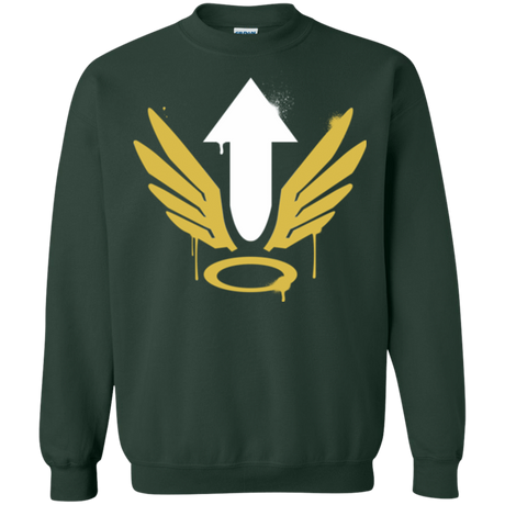 Sweatshirts Forest Green / Small Mercy Arrow Crewneck Sweatshirt
