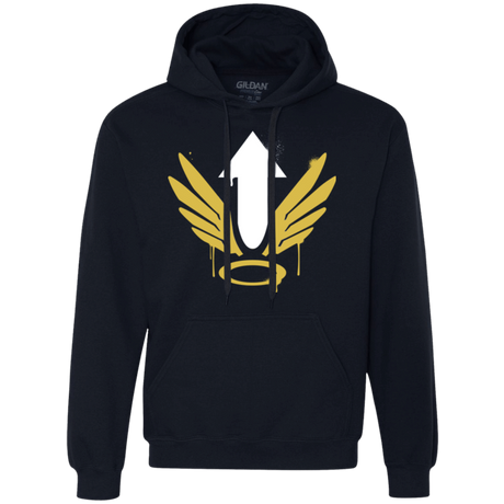 Sweatshirts Navy / Small Mercy Arrow Premium Fleece Hoodie