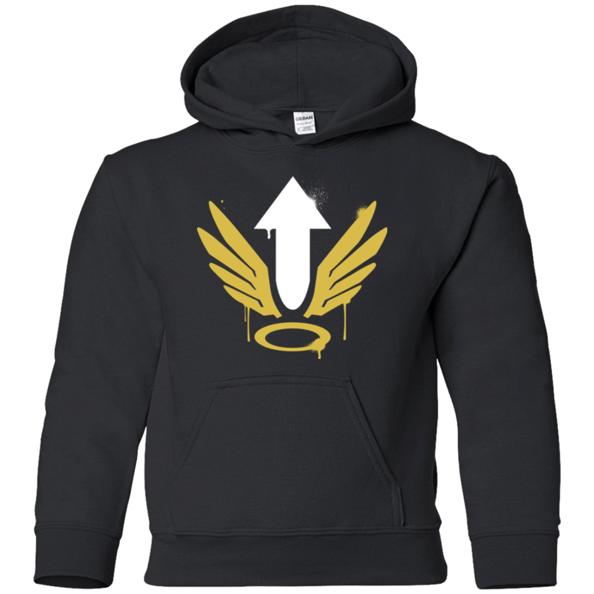 Sweatshirts Black / YS Mercy Arrow Youth Hoodie