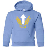 Sweatshirts Carolina Blue / YS Mercy Arrow Youth Hoodie