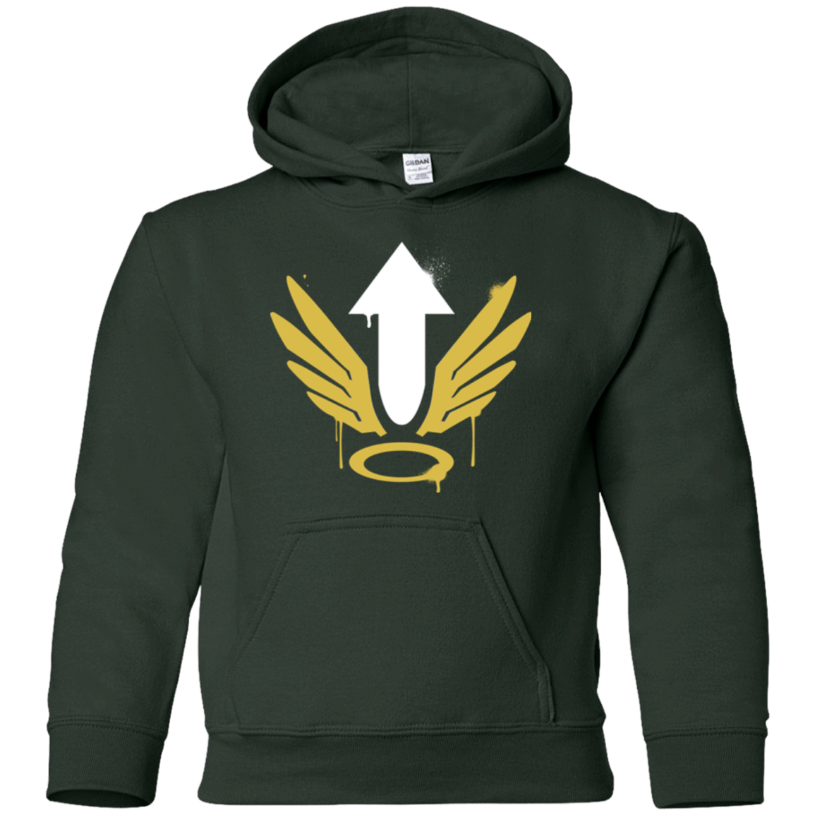 Sweatshirts Forest Green / YS Mercy Arrow Youth Hoodie