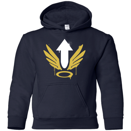 Sweatshirts Navy / YS Mercy Arrow Youth Hoodie
