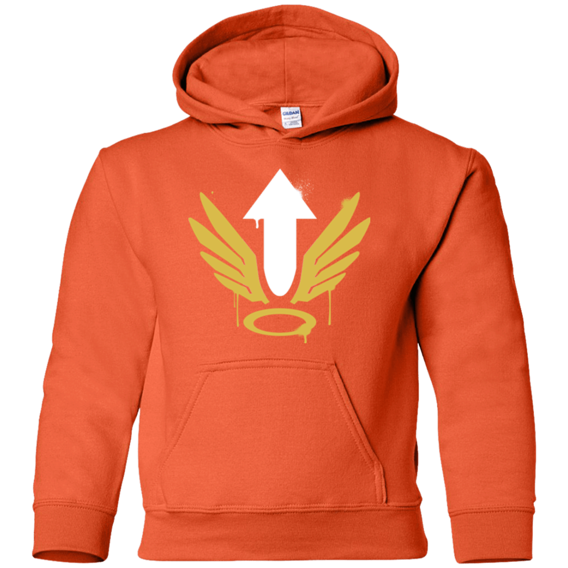 Sweatshirts Orange / YS Mercy Arrow Youth Hoodie