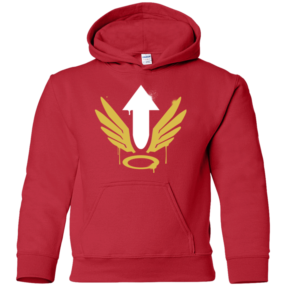 Sweatshirts Red / YS Mercy Arrow Youth Hoodie